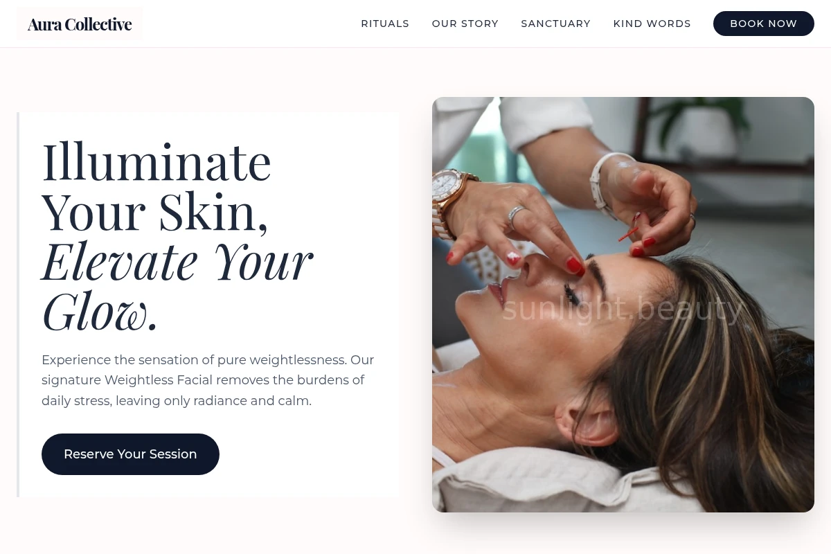 Weightless Facial